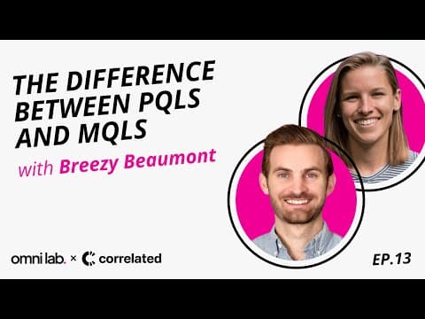 The difference between PQLs and MQLs with Breezy Beaumont @ Correlated