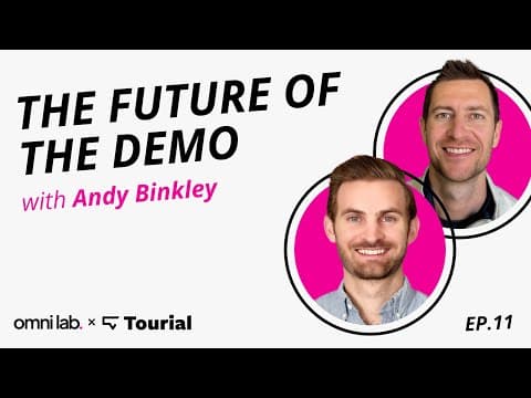 The Future of the Demo with Andy Binkley @ Tourial
